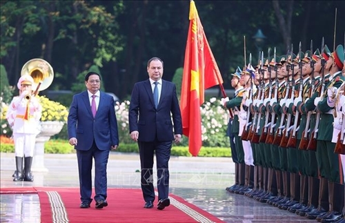 Đưa quan hệ hợp tác Việt Nam - Belarus phát triển sâu rộng, hiệu quả