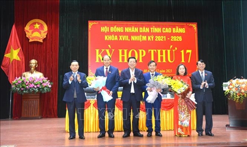 Bầu bổ sung Phó Chủ tịch UBND tỉnh và Phó Chủ tịch HĐND tỉnh Cao Bằng