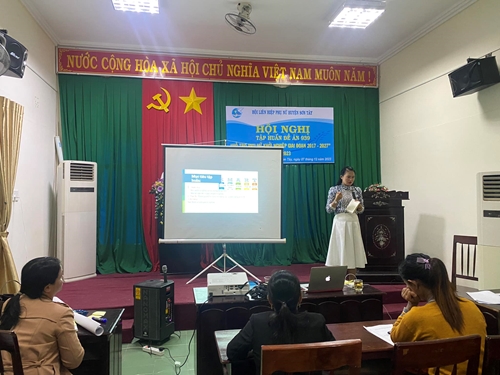 Sơn Tây Quảng Ngãi hỗ trợ phụ nữ khởi nghiệp