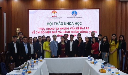 Nâng cao hiệu quả quản trị và hành chính công tại tỉnh Nam Định