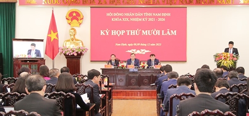Chủ tịch HĐND và UBND tỉnh Nam Định đều có 100 số phiếu tín nhiệm cao