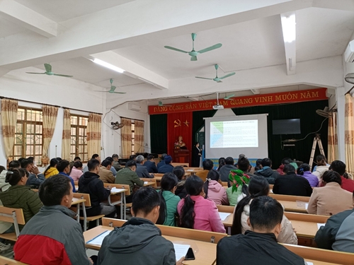 Gần 500 cán bộ thôn xã Hà Quảng được tập huấn truyền thông bình đẳng giới