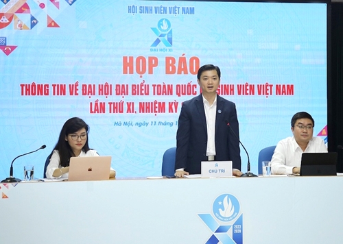 Đại hội đại biểu Hội sinh viên Việt Nam lần thứ XI diễn ra từ ngày 18 đến 20 12