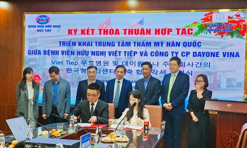 Ký kết thỏa thuận hợp tác thành lập Trung tâm thẩm mỹ Việt Tiệp – Korea Medical
