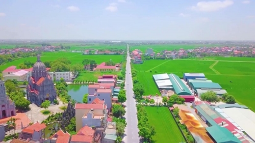 Chương trình nông thôn mới mang hiệu quả tích cực cho huyện Ứng Hòa