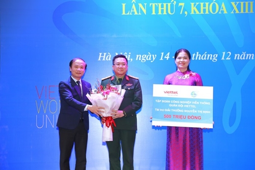 Công bố giải thưởng Nguyễn Thị Định dành cho cán bộ Hội Phụ nữ