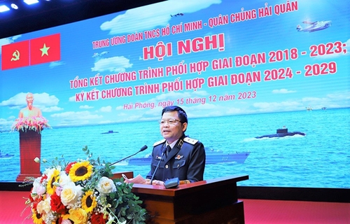 Tăng cường phối hợp hoạt động giữa Trung ương Đoàn TNCS Hồ Chí Minh và Quân chủng Hải quân