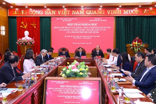 Đồng chí Phan Văn Khải – Nhà lãnh đạo xuất sắc của Đảng