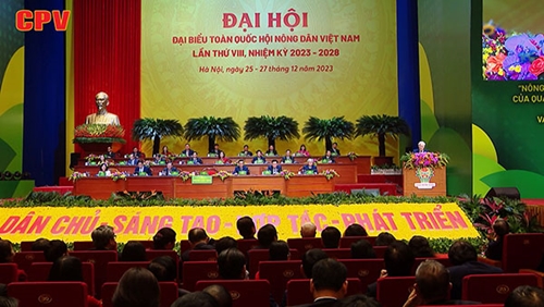 Khai mạc trọng thể Đại hội đại biểu toàn quốc Hội Nông dân Việt Nam lần thứ VIII, nhiệm kỳ 2023-2028