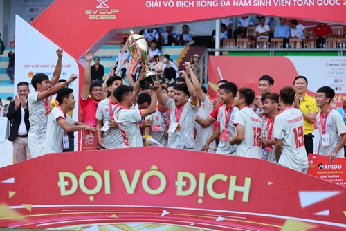 Đại học Sư phạm Thể dục thể thao Hà Nội trở thành nhà vô địch SV Cup 2023