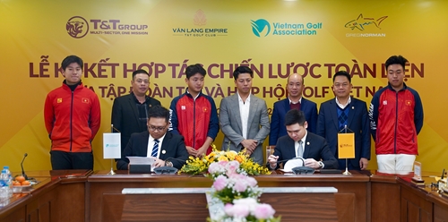 T T Group hợp tác với Hiệp hội Golf Việt Nam, khánh thành Học viện T T Golf Academy