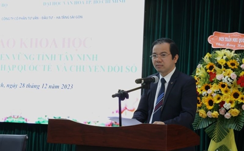 Phát triển bền vững Tây Ninh trong bối cảnh hội nhập quốc tế và chuyển đổi số