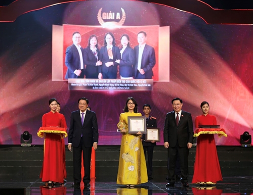 Báo điện tử Đảng Cộng sản Việt Nam đoạt giải A Giải báo chí Diên Hồng lần thứ hai