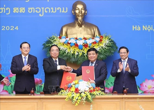 Việt Nam - Lào tiếp tục triển khai có hiệu quả các thỏa thuận, cam kết