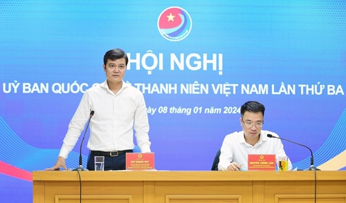 Ủy ban Quốc gia về thanh niên Việt Nam xác định nhiệm vụ trọng tâm năm 2024