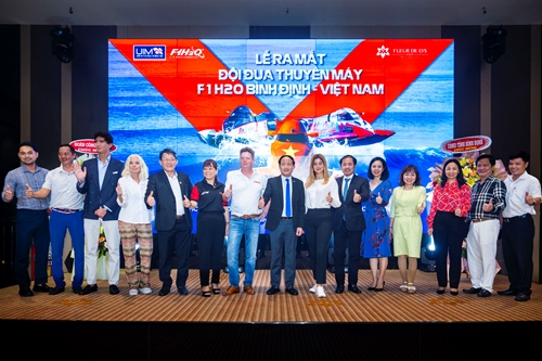 Ra mắt đội đua thuyền máy F1H2O Bình Định - Việt Nam