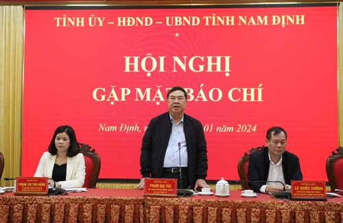 GRDP tỉnh Nam Định đạt 10,19 , cao nhất từ trước đến nay