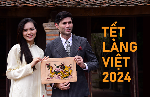 Lan tỏa “Tết làng Việt 2024”