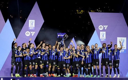 Inter Milan giành siêu cúp Italia