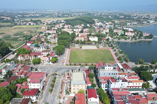 Huyện miền núi đầu tiên của Bắc Giang đạt chuẩn nông thôn mới