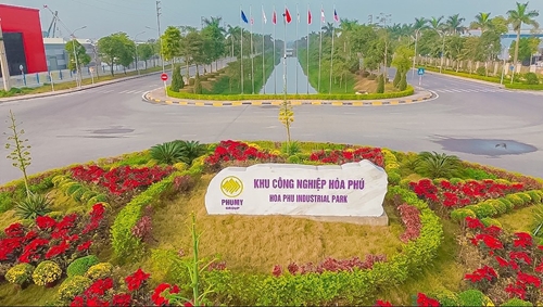 Khu công nghiệp Hòa Phú Bắc Giang tạo sức hút lớn với các nhà đầu tư