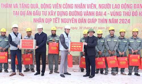 Đẩy nhanh tiến độ, bảo đảm chất lượng dự án đường Vành đai 4 - Vùng Thủ đô Hà Nội
