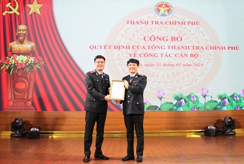 Đồng chí Nguyễn Tuấn Anh được bổ nhiệm làm Tổng Biên tập Báo Thanh tra