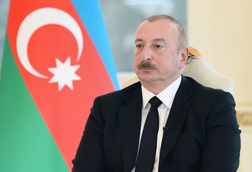 Điện mừng Tổng thống nước Cộng hòa Azerbaijan