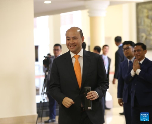 Ông Hun Many được Quốc hội Campuchia tín nhiệm bầu làm Phó Thủ tướng