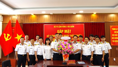 Vùng 2 Hải quân gặp mặt kỷ niệm 69 năm Ngày Thầy thuốc Việt Nam