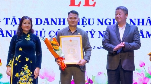 Phong tặng danh hiệu nghệ nhân làng nghề thủ đô 2023