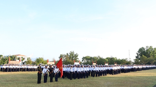 Lữ đoàn 101, Vùng 4 Hải quân Nâng cao chất lượng huấn luyện chiến sĩ mới