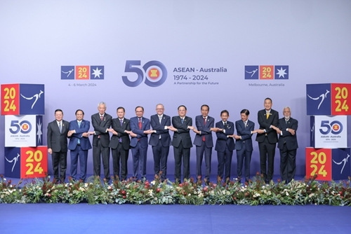 Thủ tướng dự lễ đón các Trưởng đoàn tham dự Hội nghị Cấp cao ASEAN – Australia