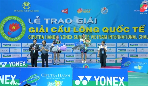 Hơn 300 VĐV tranh tài Giải Cầu lông Quốc tế Ciputra Hanoi - Yonex Sunrise 2024