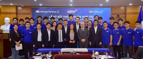 Vietnam Airlines hợp tác Chương trình đào tạo kỹ thuật hàng không