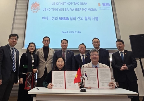 Thúc đẩy hợp tác giữa tỉnh Yên Bái và Hiệp hội VKBIA