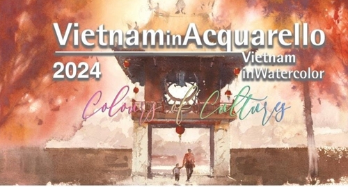 Triễn lãm tranh màu nước lớn nhất Việt Nam