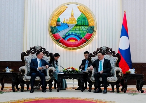 Tăng cường chia sẻ kinh nghiệm giữa Thủ đô Hà Nội và Thủ đô Viêng Chăn Lào