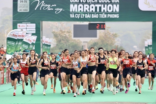 Gần 12 000 vận động viên dự Giải vô địch marathon quốc gia 2024