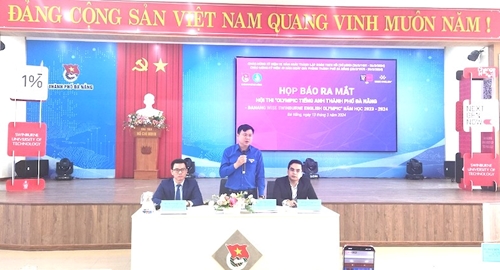 60 trường tại Đà Nẵng tham gia Hội thi Olympic Tiếng Anh TP năm học 2023 - 2024