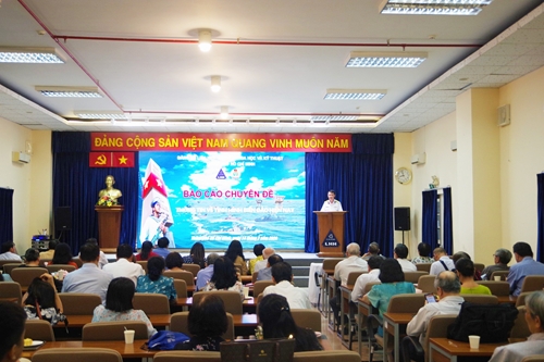 Tuyên truyền về biển, đảo cho cán bộ, đảng viên Liên hiệp các Hội khoa học và kỹ thuật TP Hồ Chí Minh