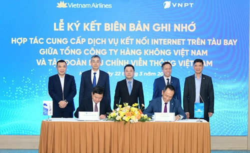 VNPT và Vietnam Airlines tổng kết, triển khai chương trình hợp tác chiến lược và ra mắt app VNA Discovery