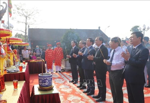 Phó Thủ tướng Trần Hồng Hà dự Lễ hội Văn Miếu Hà Tĩnh