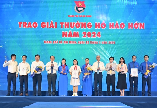 TP Hồ Chí Minh trao Giải thưởng Hồ Hảo Hớn cho 12 mô hình tiêu biểu