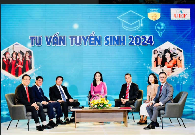 Truyền hình trực tiếp tư vấn tuyển sinh 2024 trên VTV2