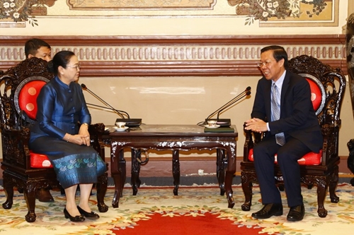TP Hồ Chí Minh phát triển quan hệ với Lào trên các lĩnh vực