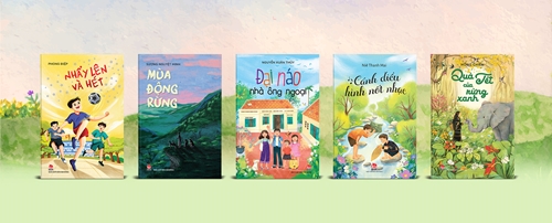 Xuất bản 5 cuốn sách đầu tiên dự Giải thưởng Văn học Kim Đồng