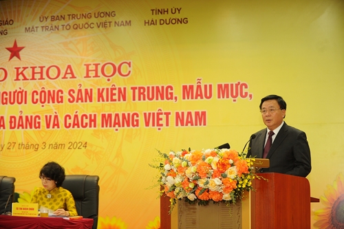“Đồng chí Nguyễn Lương Bằng - Người cộng sản kiên trung, mẫu mực, nhà lãnh đạo tài năng của Đảng và cách mạng Việt Nam”
