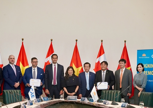 Vietnam Airlines đạt thỏa thuận mới với đối tác CAE Inc
