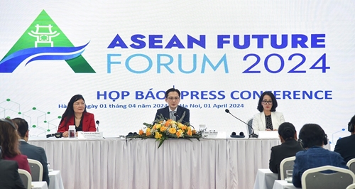 Họp báo quốc tế về Diễn đàn Tương lai ASEAN 2024